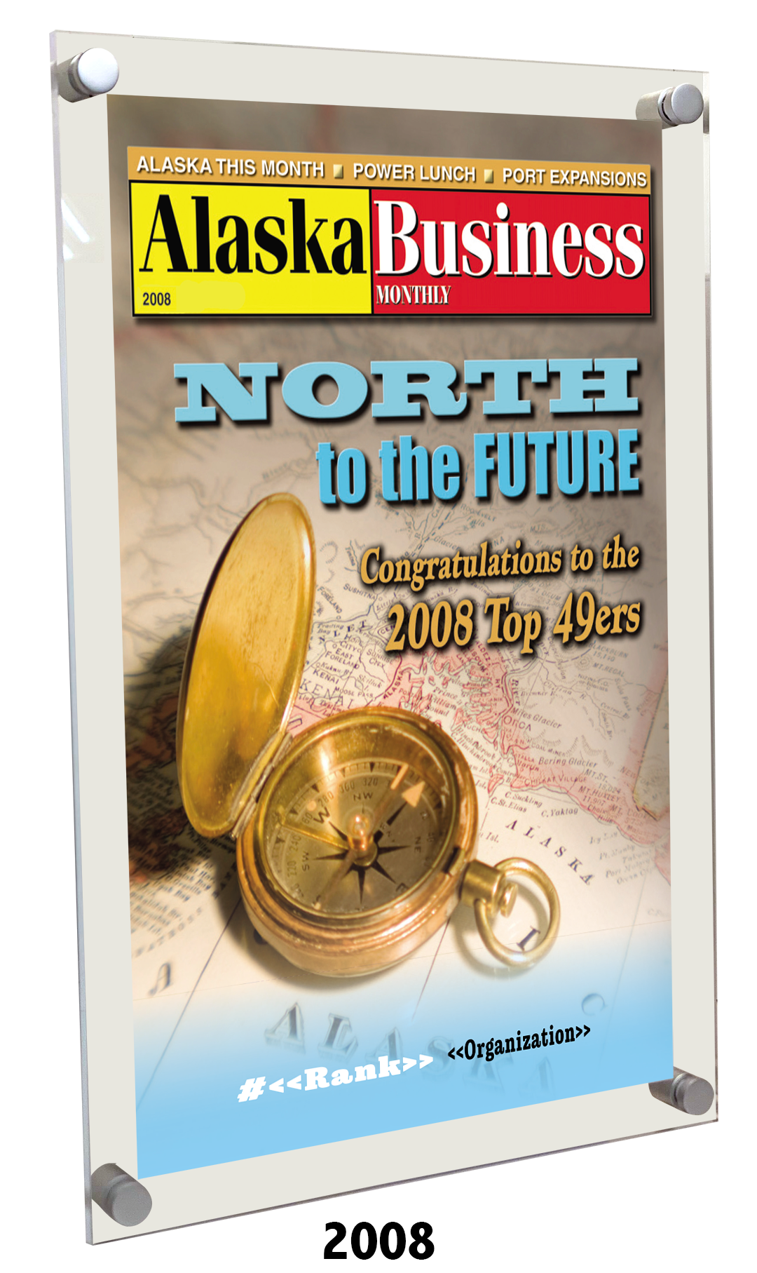 Commemorative Top 49ers Award Acrylic Plaque