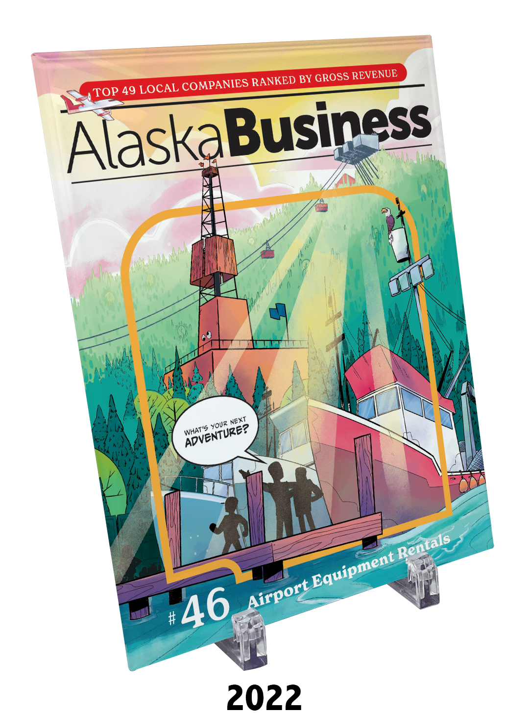 Commemorative Top 49ers Award Crystal Plaque