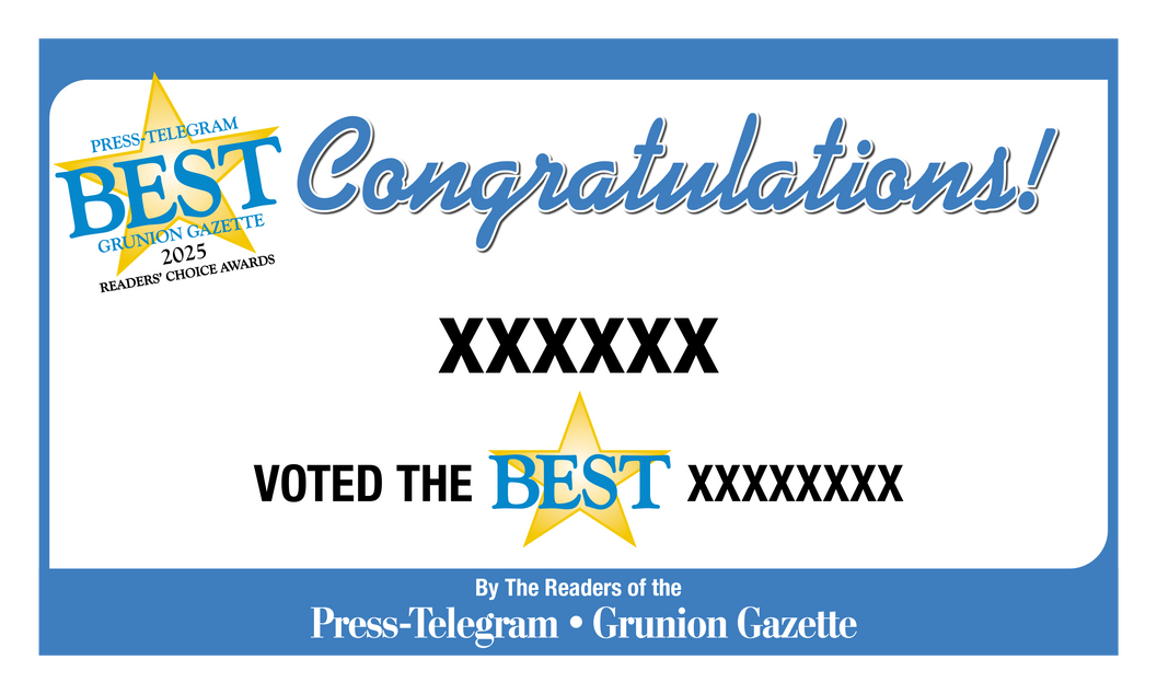 Press Telegram Best Of Award | Outdoor Banners