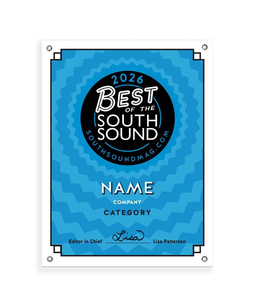 Best of South Sound Magazine Award - Banner