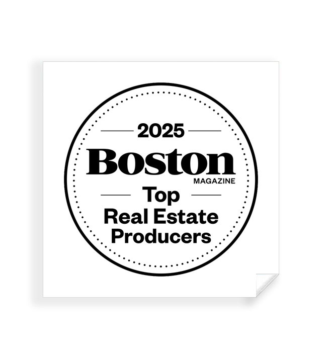 Boston Magazine Top Real Estate Producers Window Decals