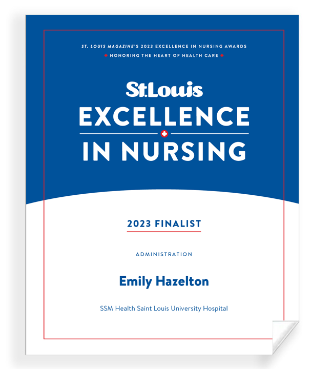 St. Louis Magazine Excellence in Nursing Archival Reprint