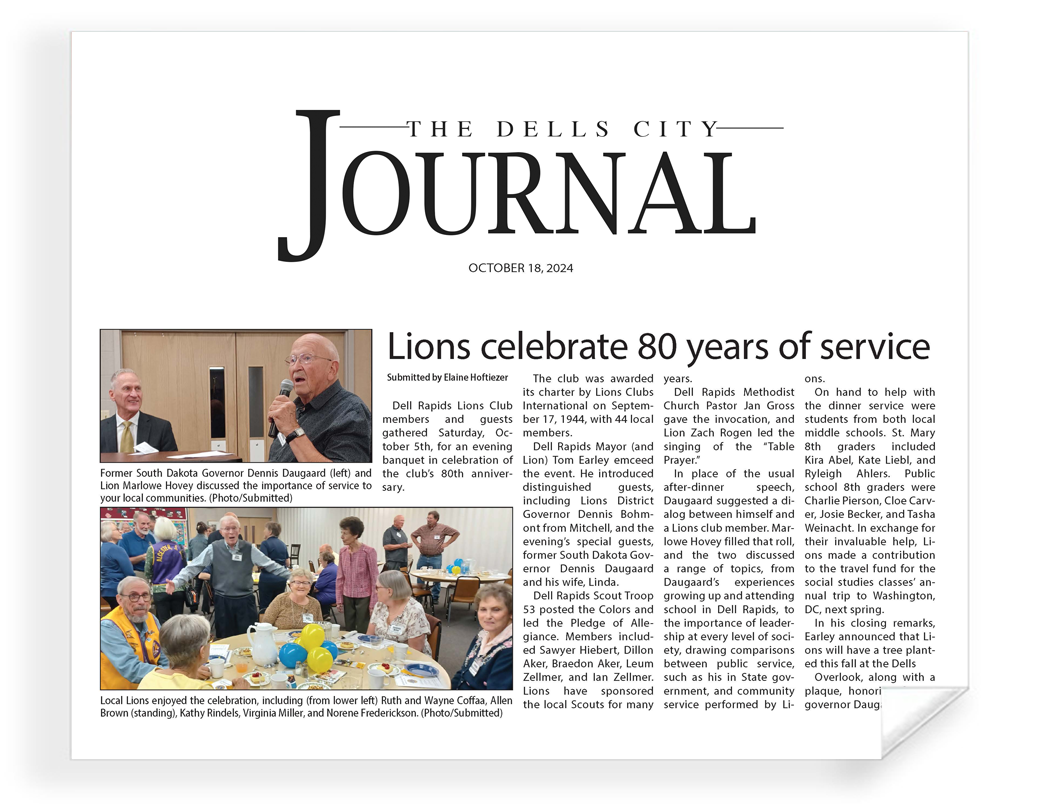 The Dells City Journal Article - Frameable Archival Print