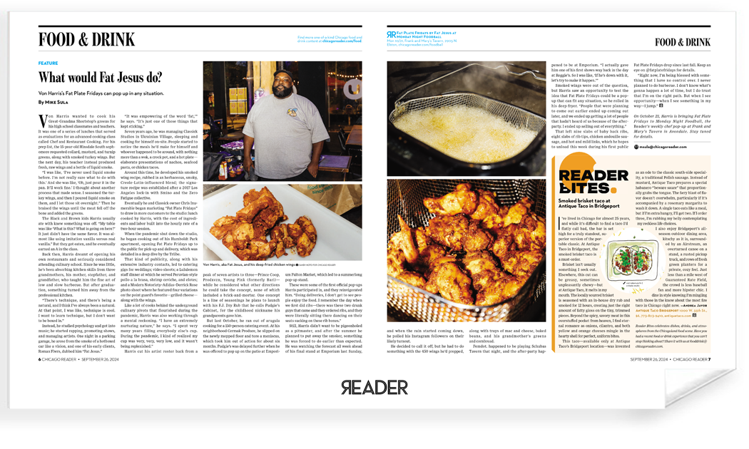 Chicago Reader Cover & Article Reprint/Poster