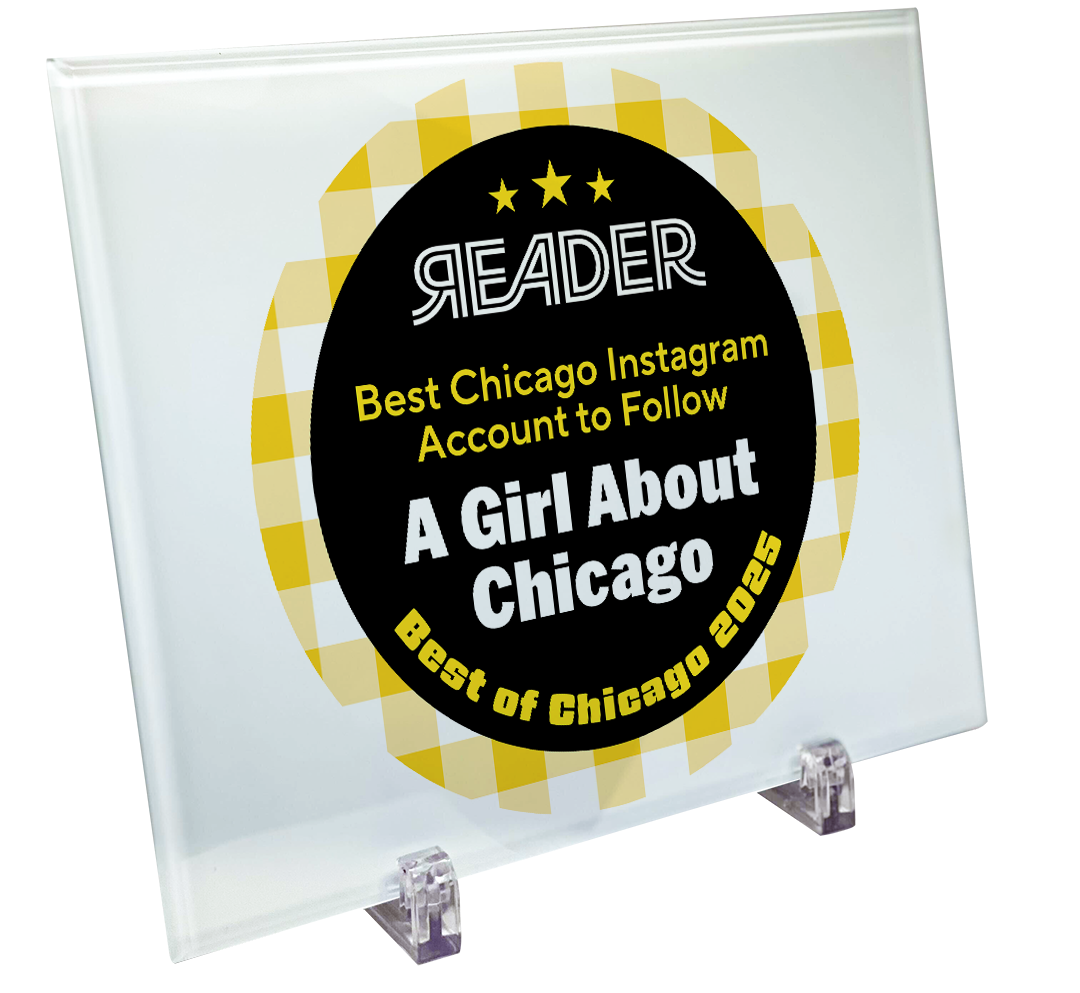 Chicago Reader: Best of Chicago Awards - Crystal Glass