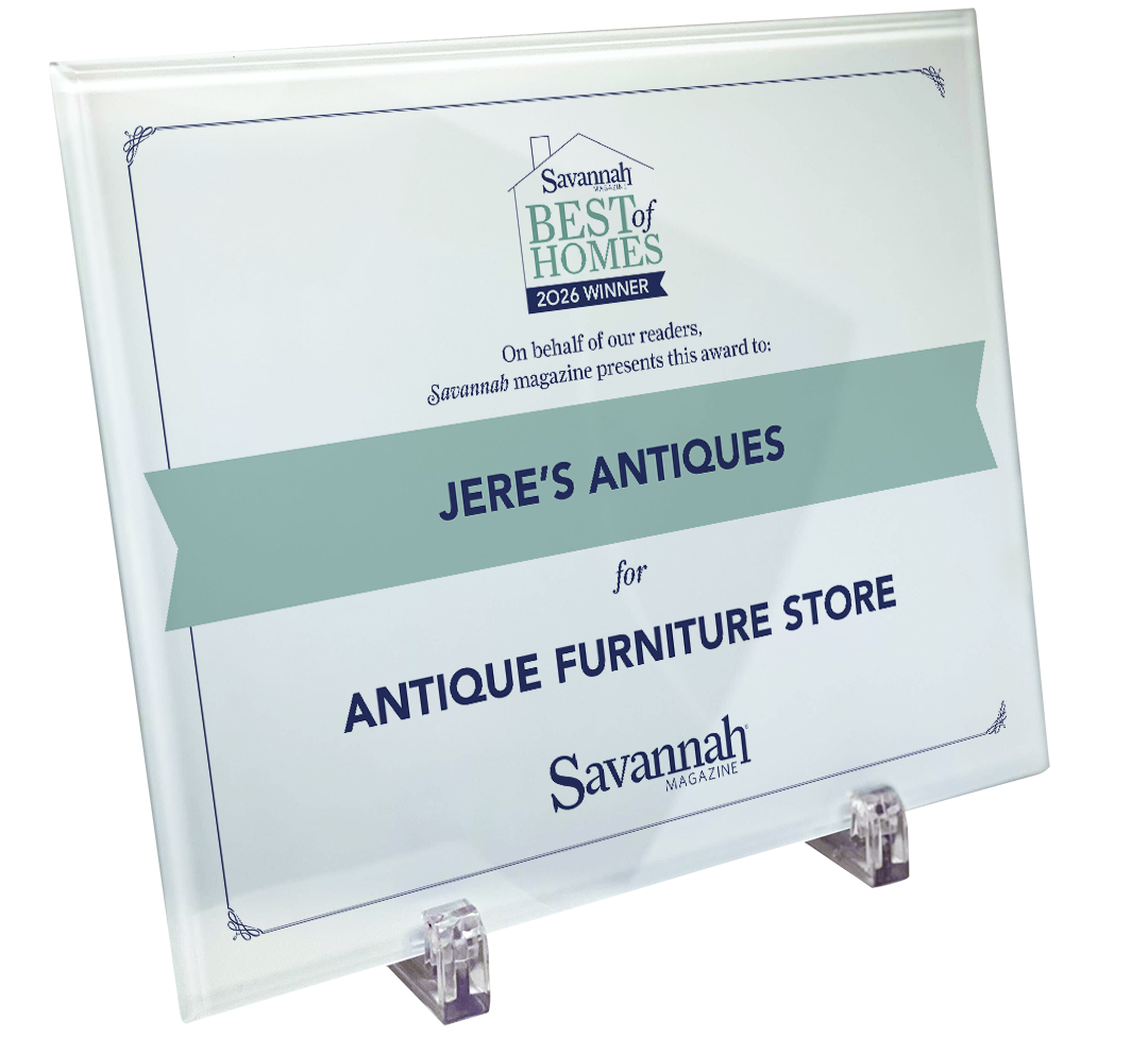 Savannah Magazine Best of Homes Award Plaque - Glass