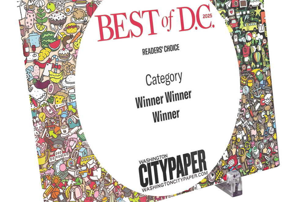 "Best of D.C.™" Award - Glass