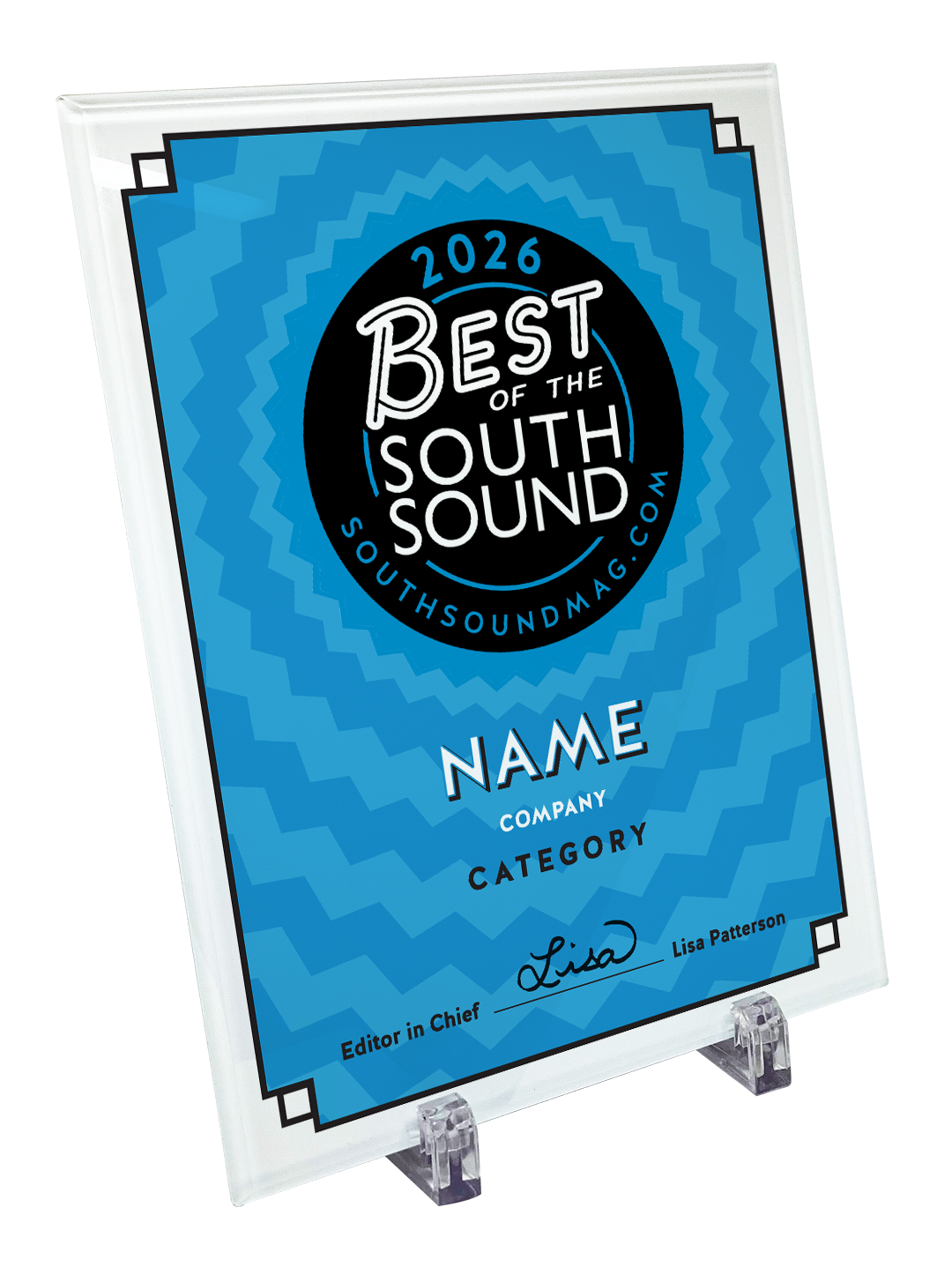 Best of South Sound Magazine Awards - Glass