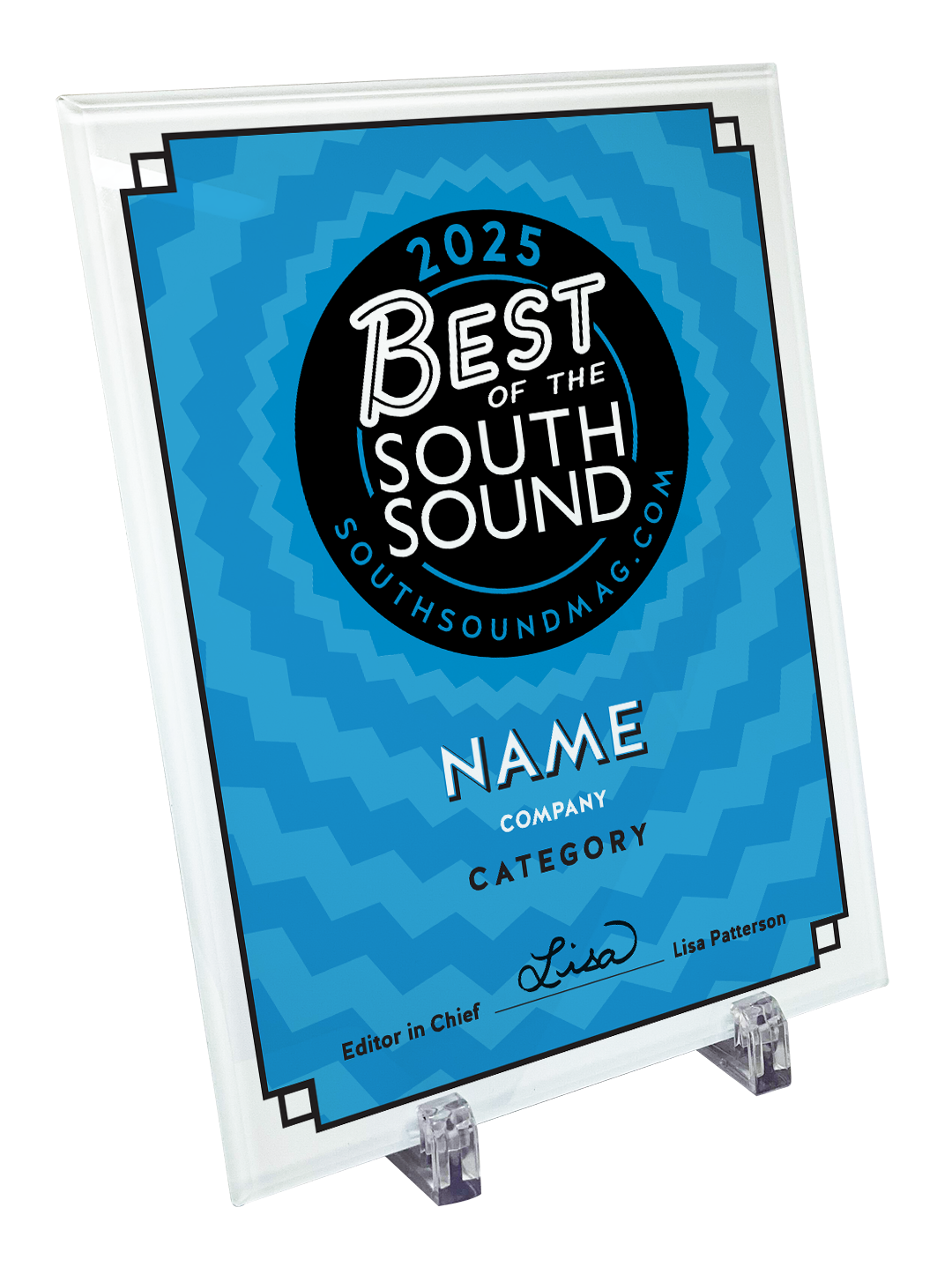 Best of South Sound Magazine Awards - Glass