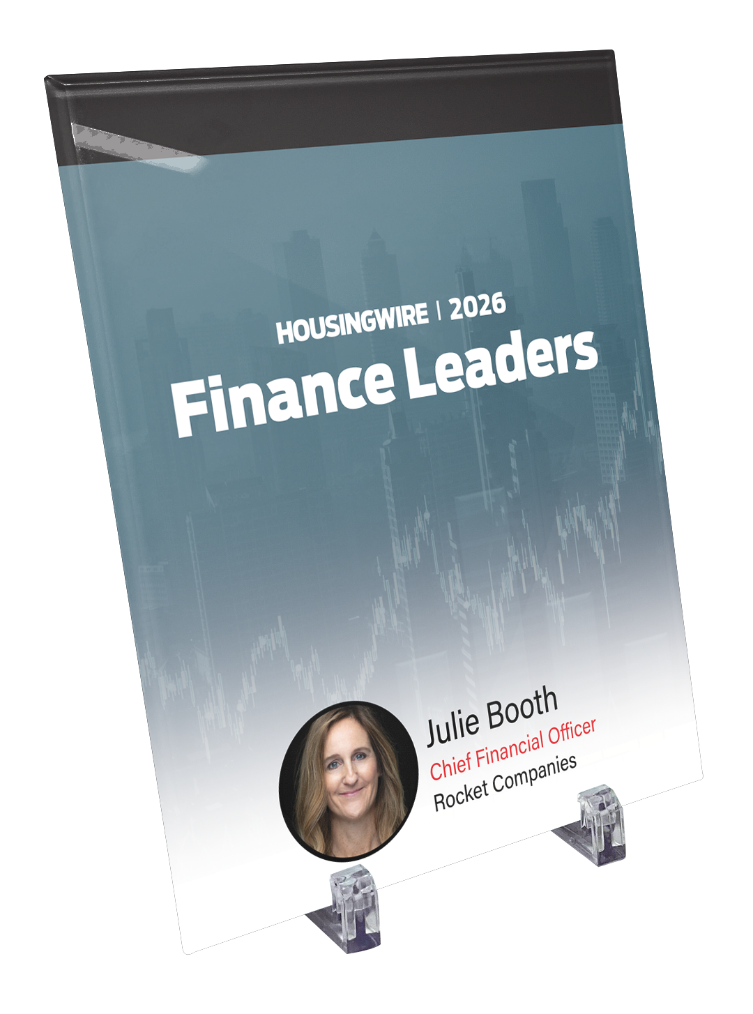 HousingWire Editorial Award Programs Plaque - Glass