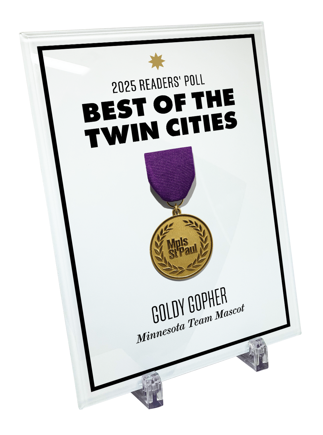 Mpls St. Paul - Best of Twin Cities - Crystal Glass