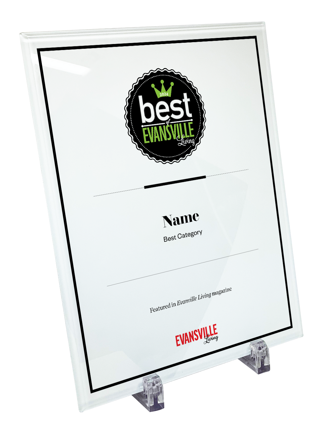 Best of Evansville - Crystal Glass