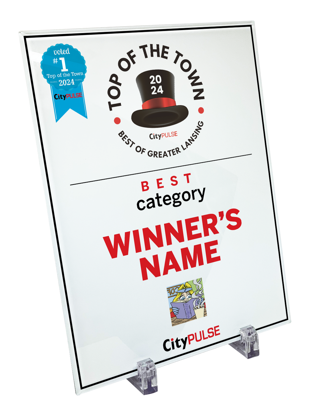 City Pulse: Top of the Town Awards - Crystal Glass