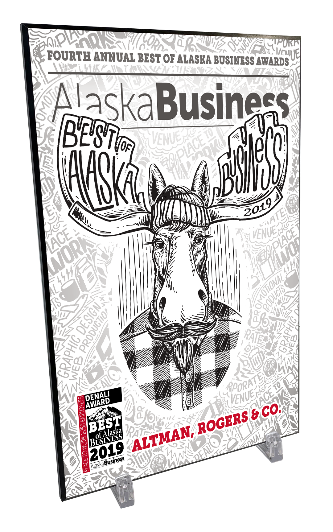 Commemorative Best of Alaska Business Hardiplaque