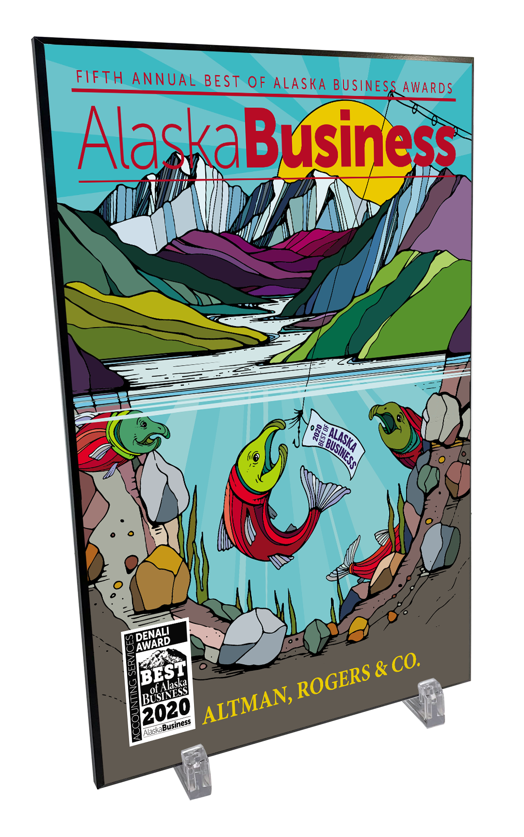 Commemorative Best of Alaska Business Hardiplaque