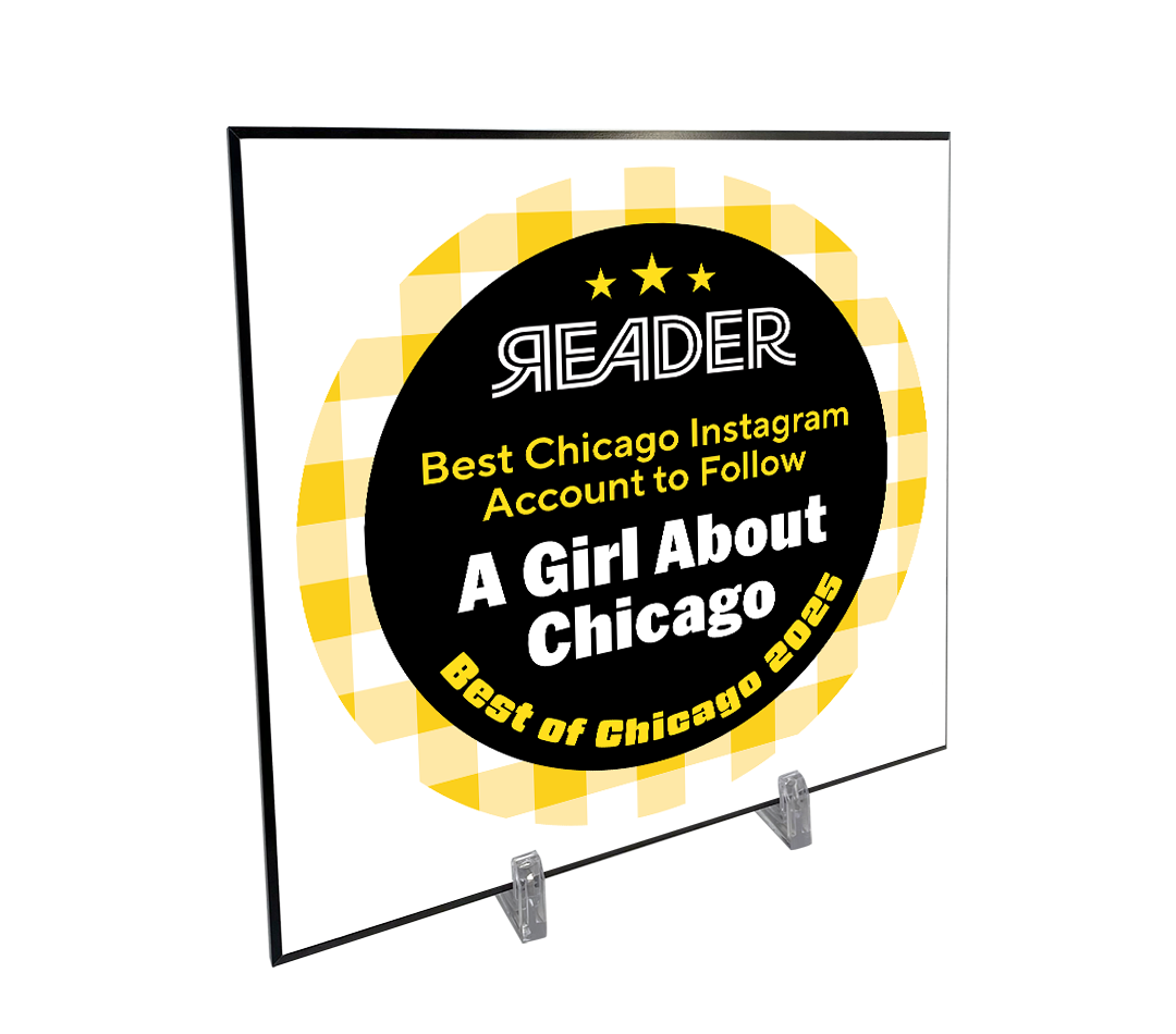 Chicago Reader: Best of Chicago Awards - Plaques