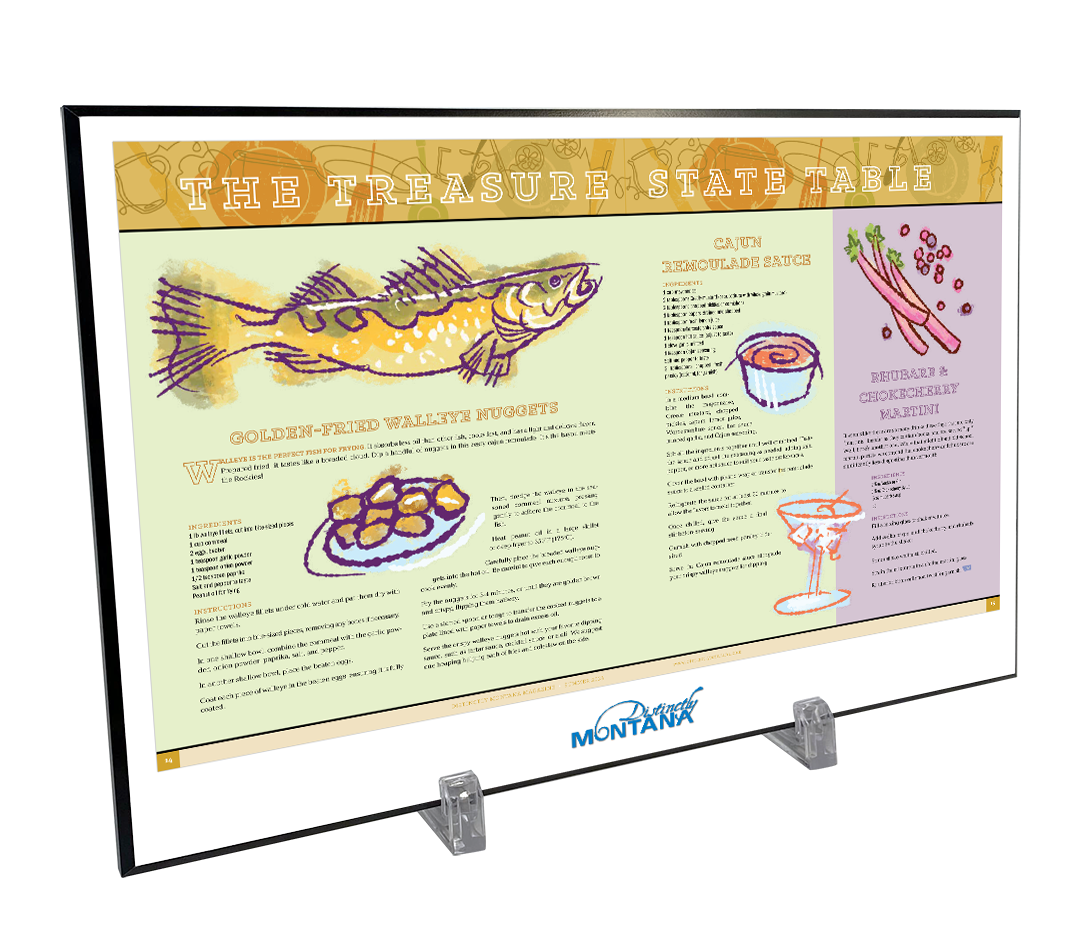 Distinctly Montana Cover & Article - Plaques