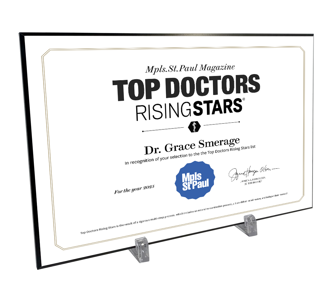 Mpls St. Paul - Top Doctors Rising Stars Awards - Plaques