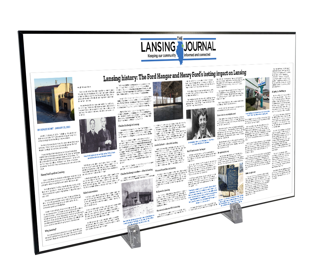 The Lansing Journal Hardiplaque