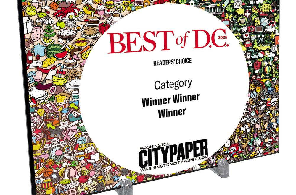"Best of D.C.™" Award Plaques