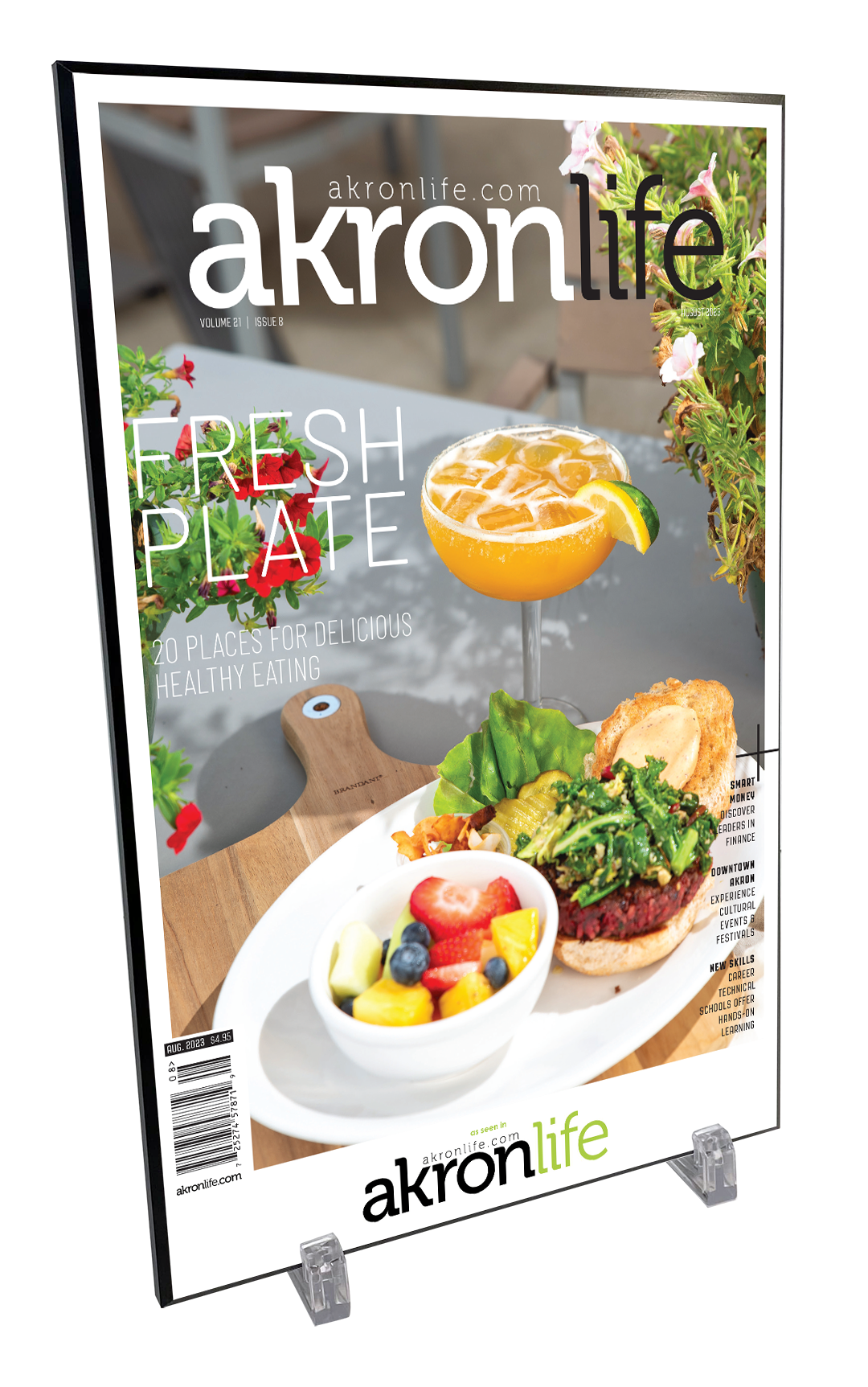 Akron Life Article & Cover Plaques