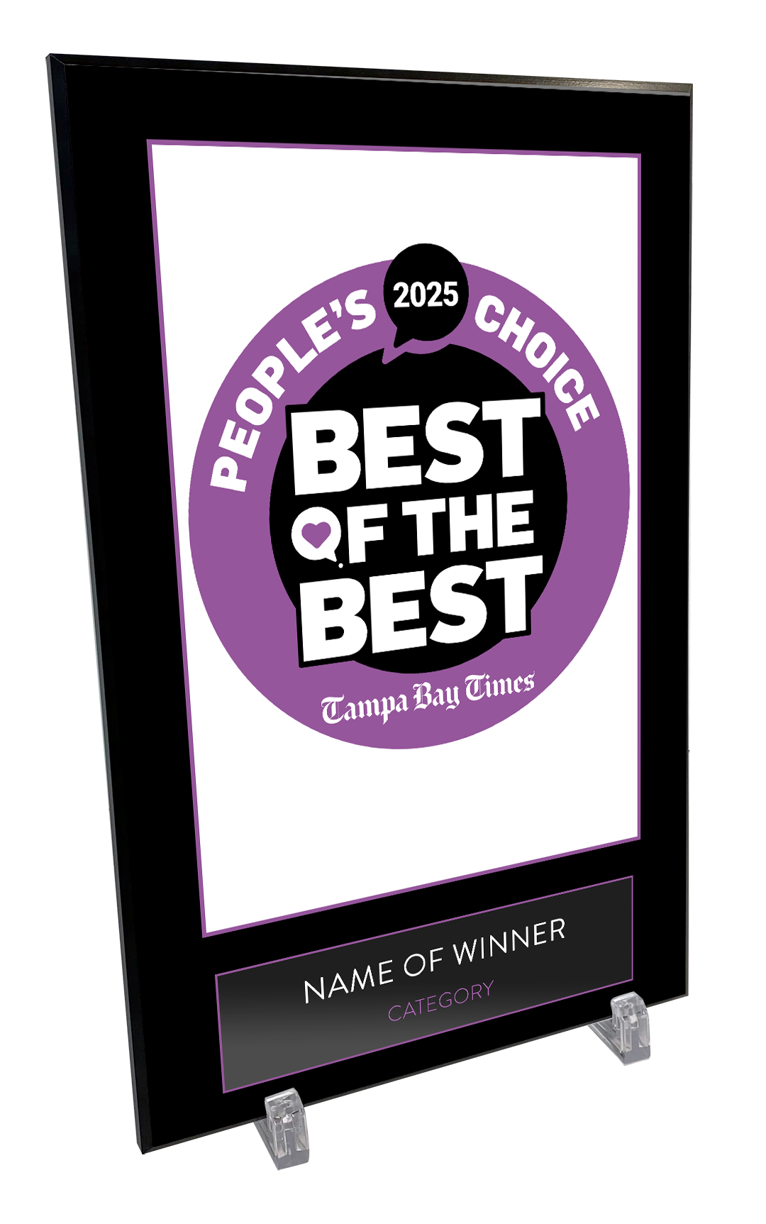 Best Of Tampa Bay Times - Modern Hardi-plaque