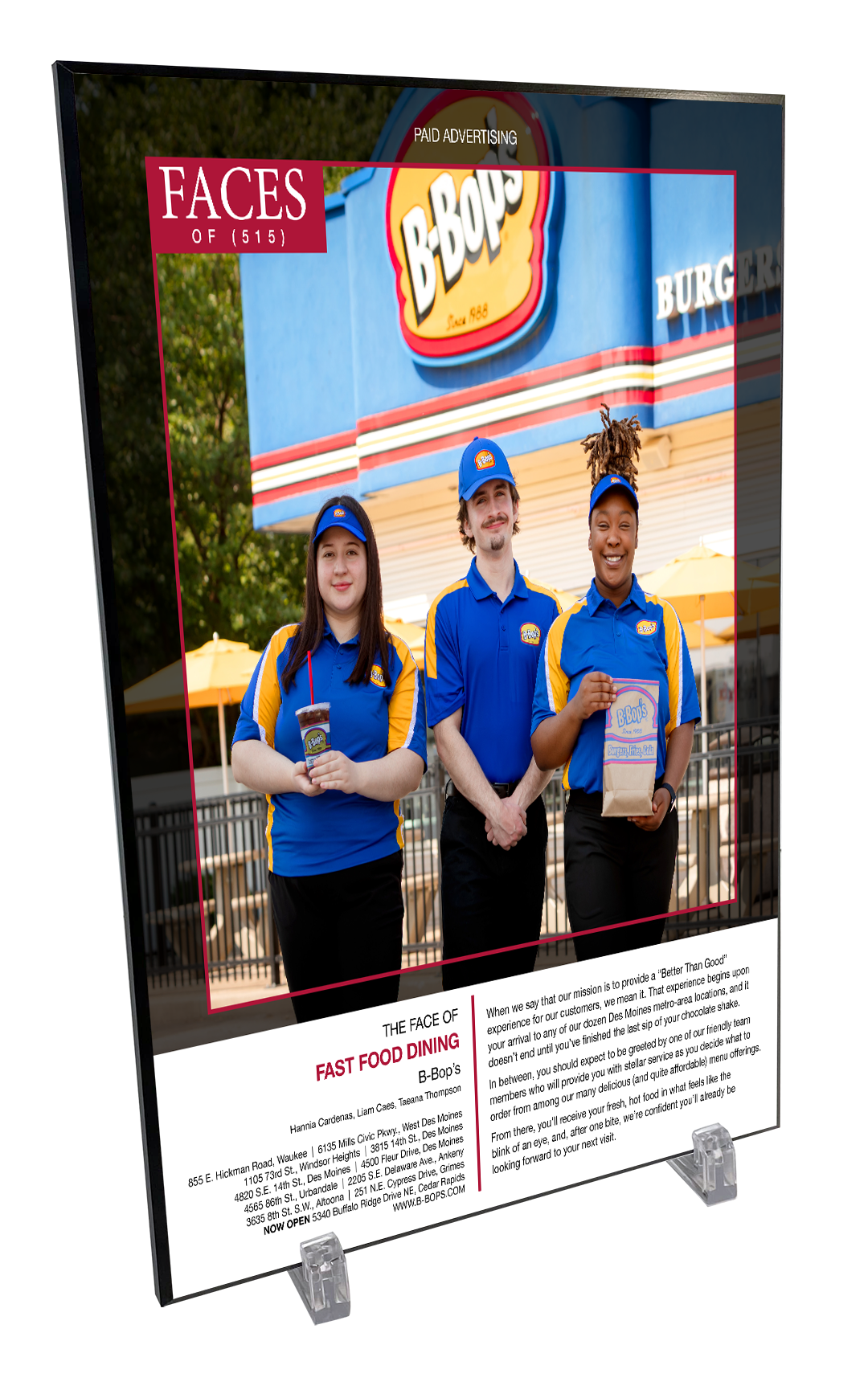 CITYVIEW - FACES - Plaques