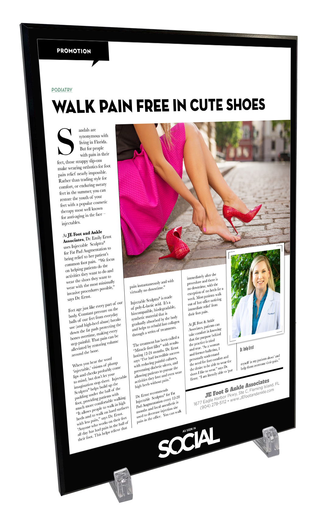 Social Article & Cover Plaques