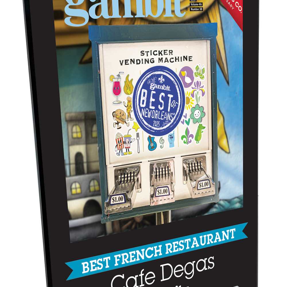 Gambit "Best of New Orleans" Award Plaque