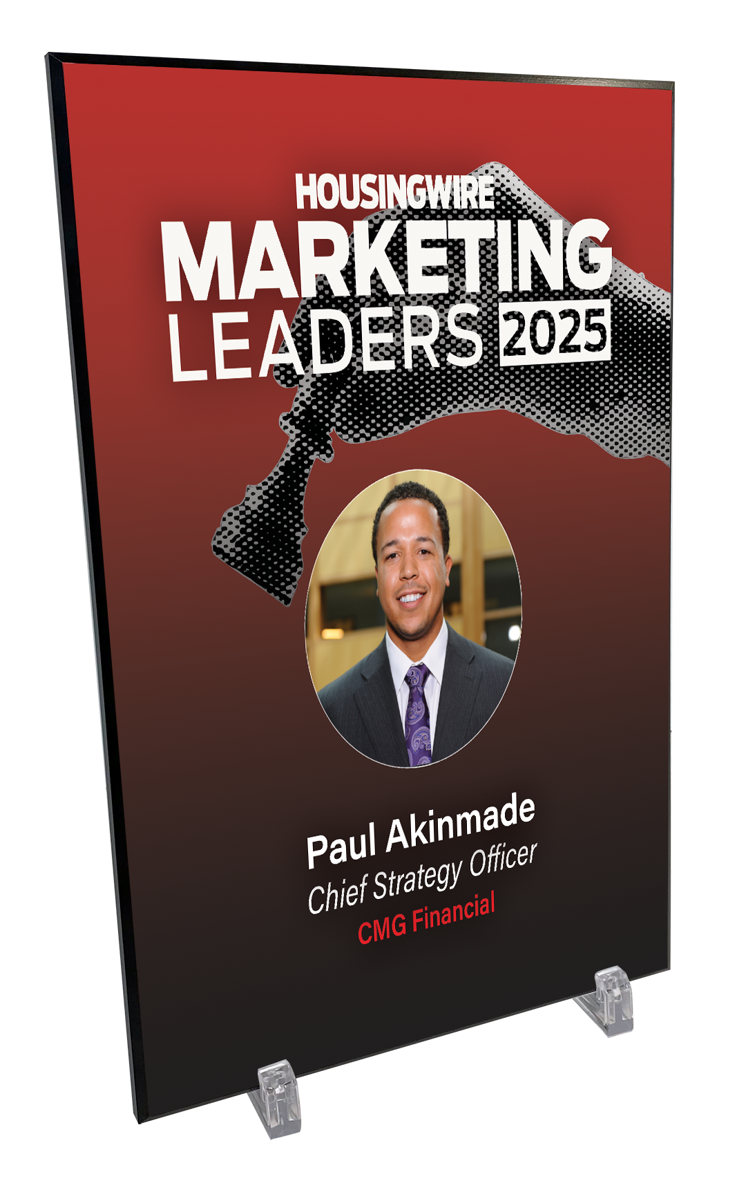 HousingWire Editorial Award Programs Plaque