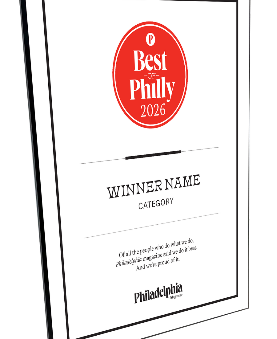 Philadelphia magazine Best of Philly Plaques