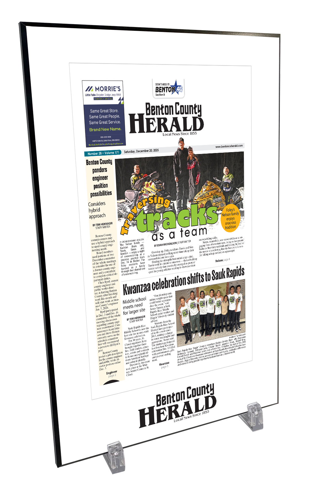 Star Publications Article Wooden Plaque