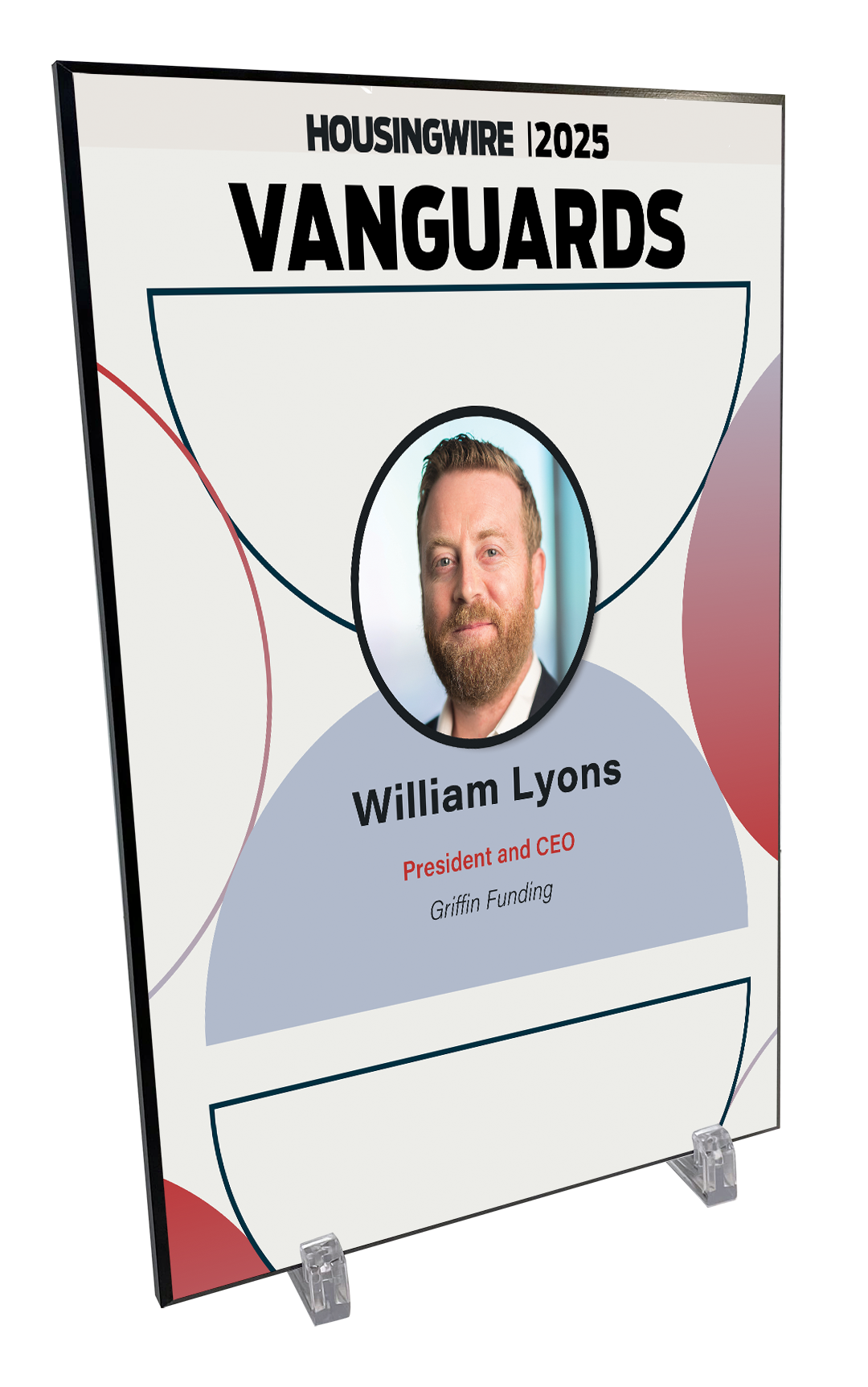 HousingWire Editorial Award Programs Plaque