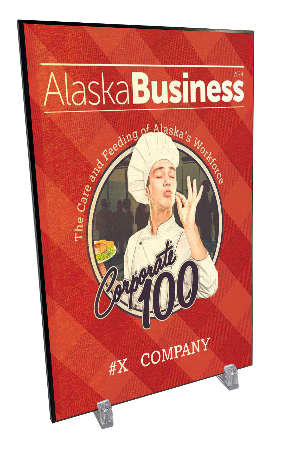 Commemorative Corporate 100 Hardiplaque