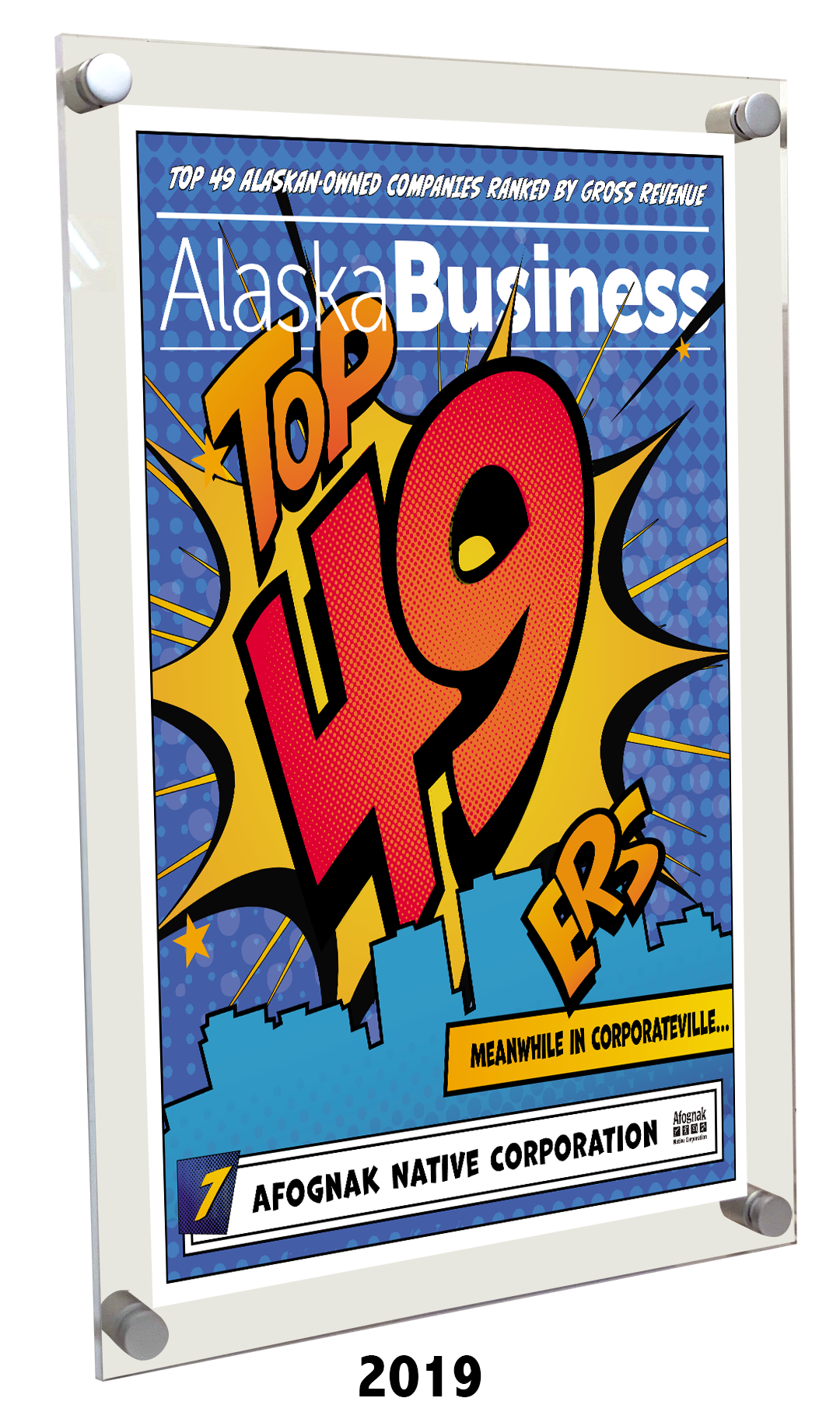 Commemorative Top 49ers Award Acrylic Plaque