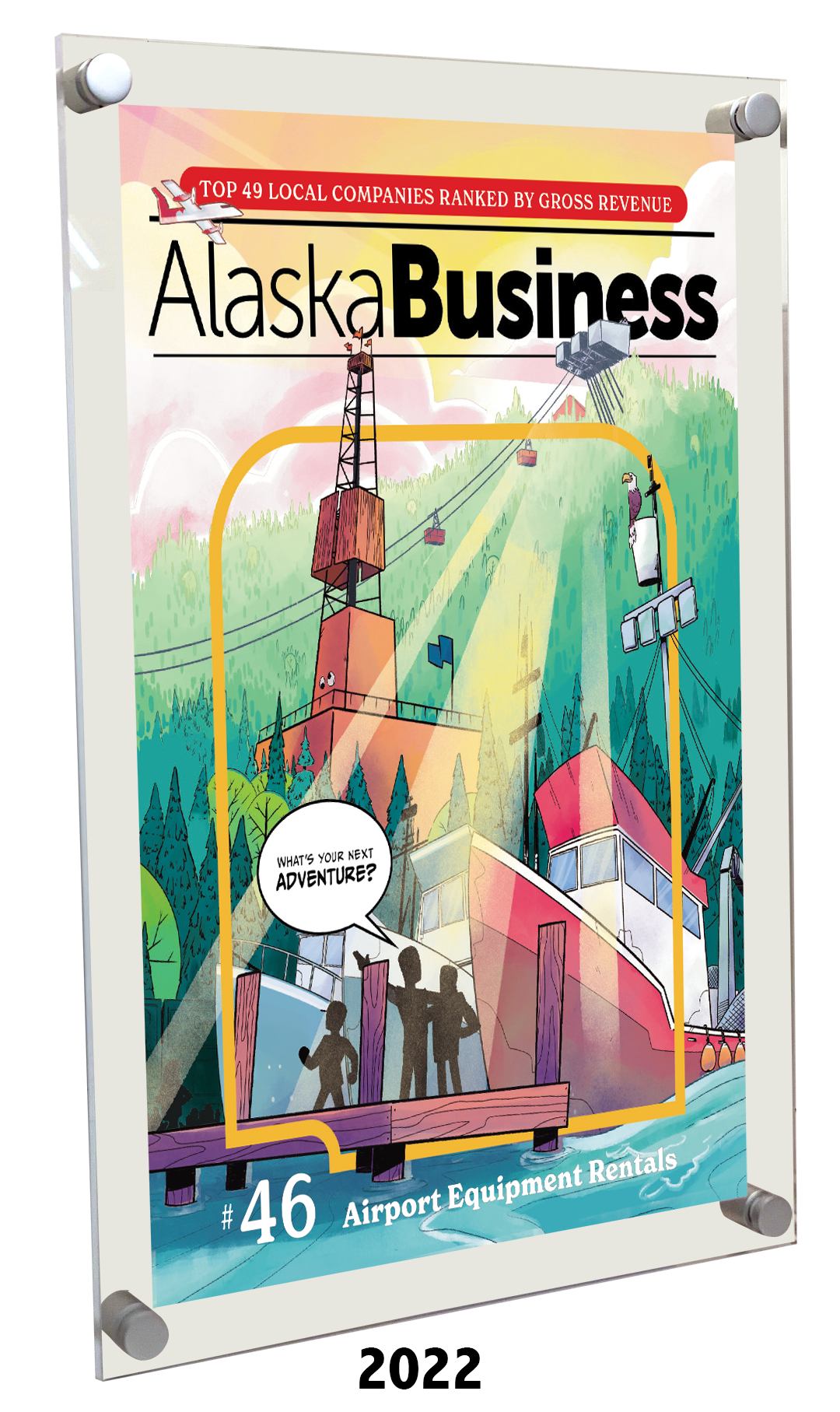 Commemorative Top 49ers Award Acrylic Plaque