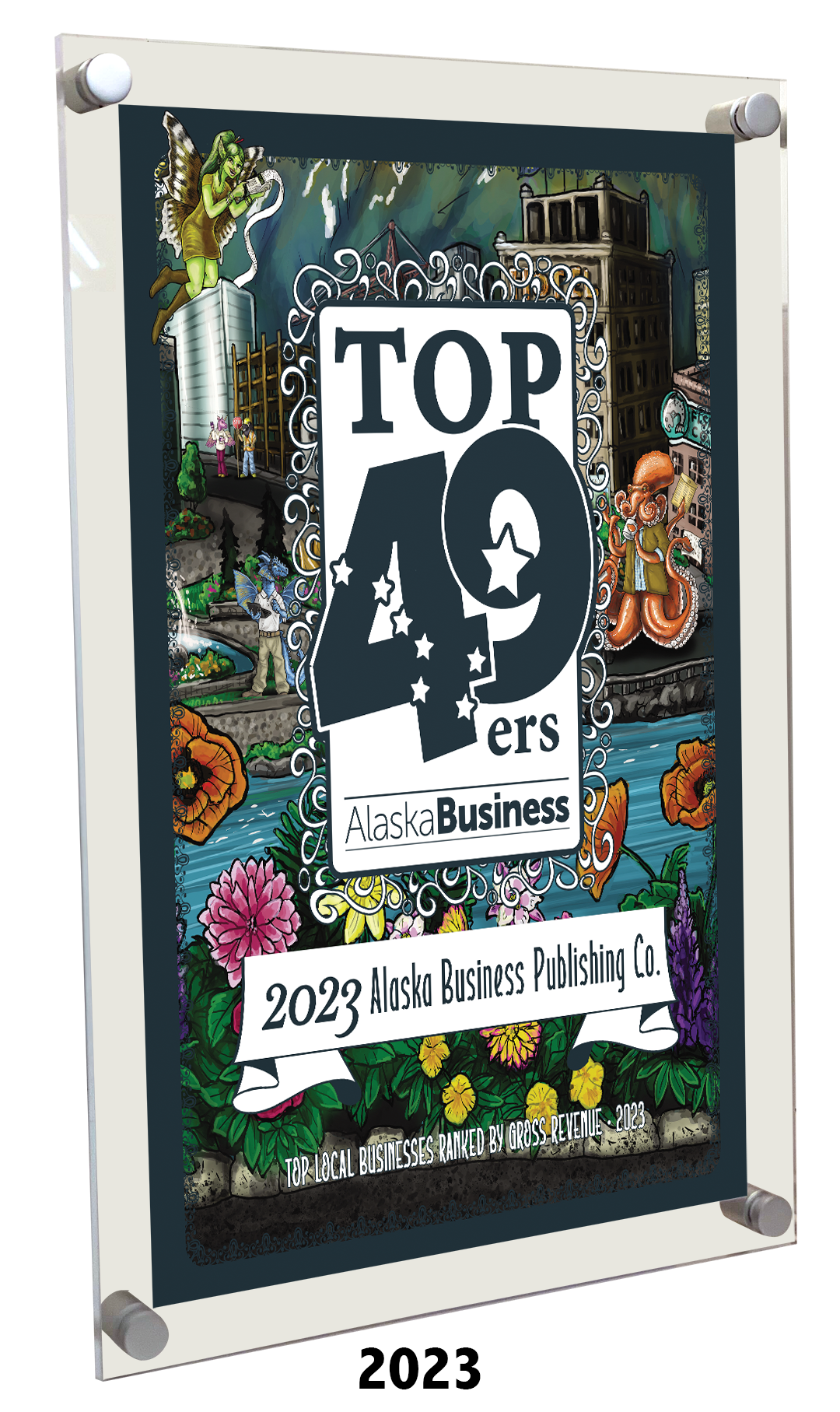 Commemorative Top 49ers Award Acrylic Plaque