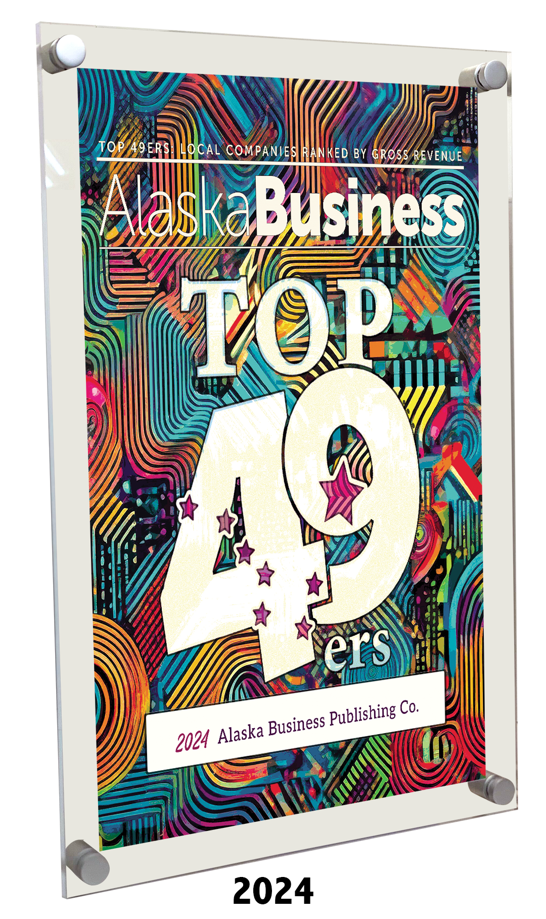 Commemorative Top 49ers Award Acrylic Plaque