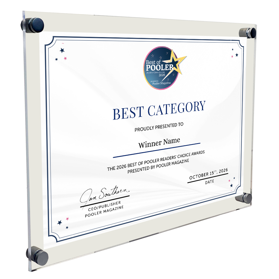 Best of Pooler - Acrylic Plaque