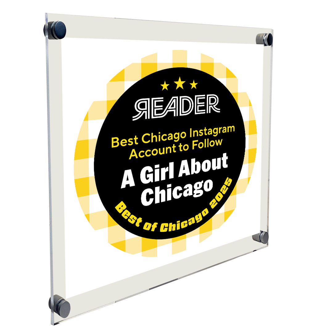 Chicago Reader: Best of Chicago Awards - Acrylic Plaques