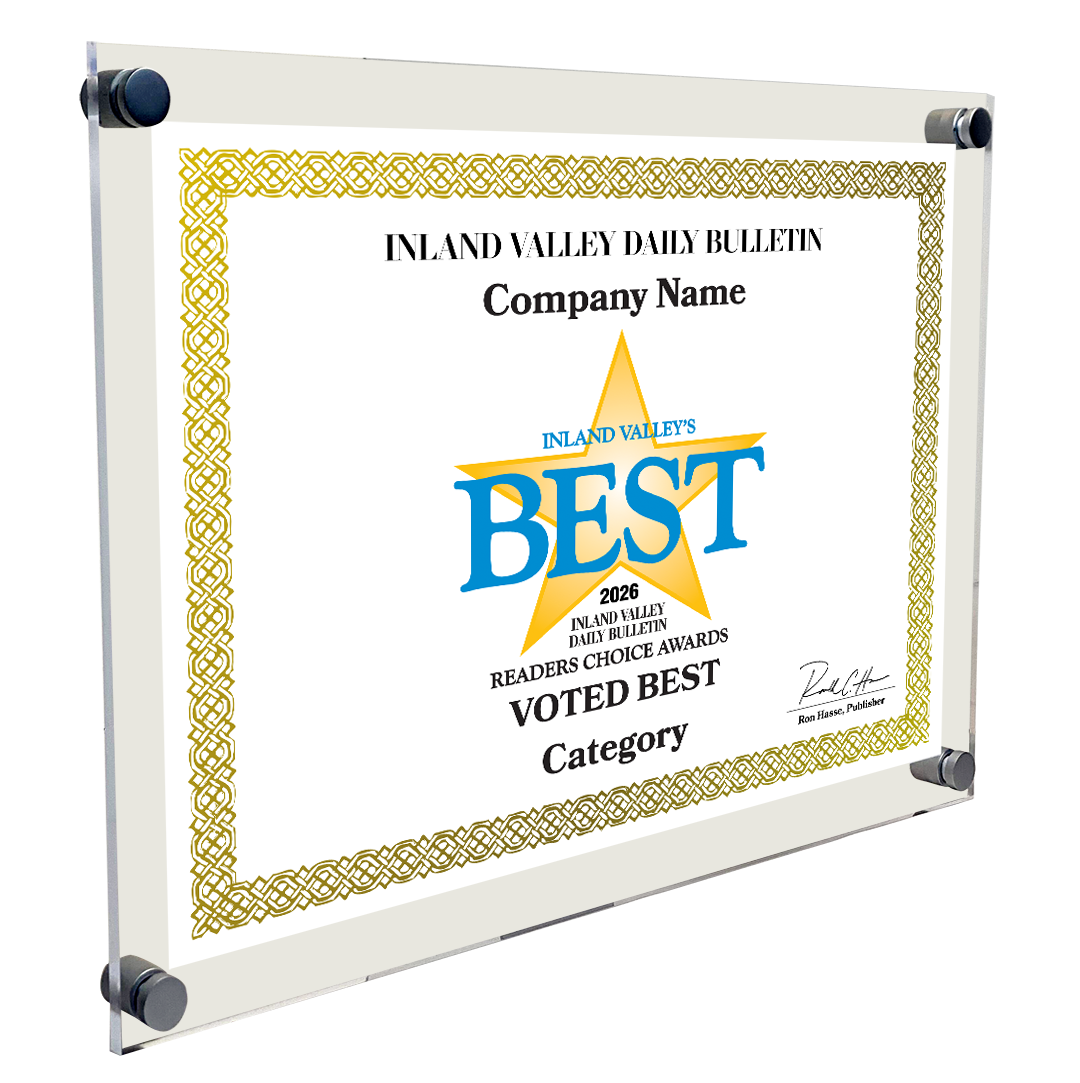 IVDB Best Of and Readers Choice Certificate - 10