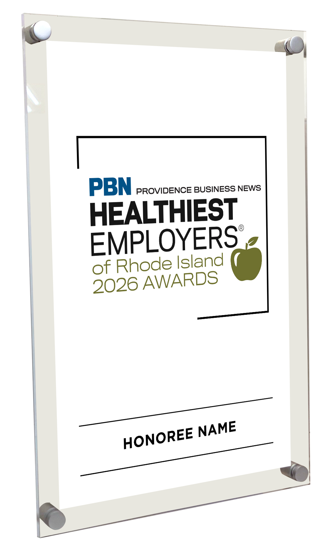 PBN Awards - Logo Only Version - Acrylic Standoff