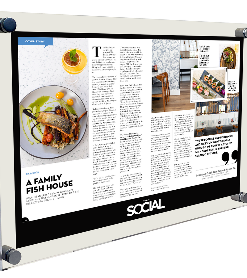 Social Article & Cover Acrylic Plaques