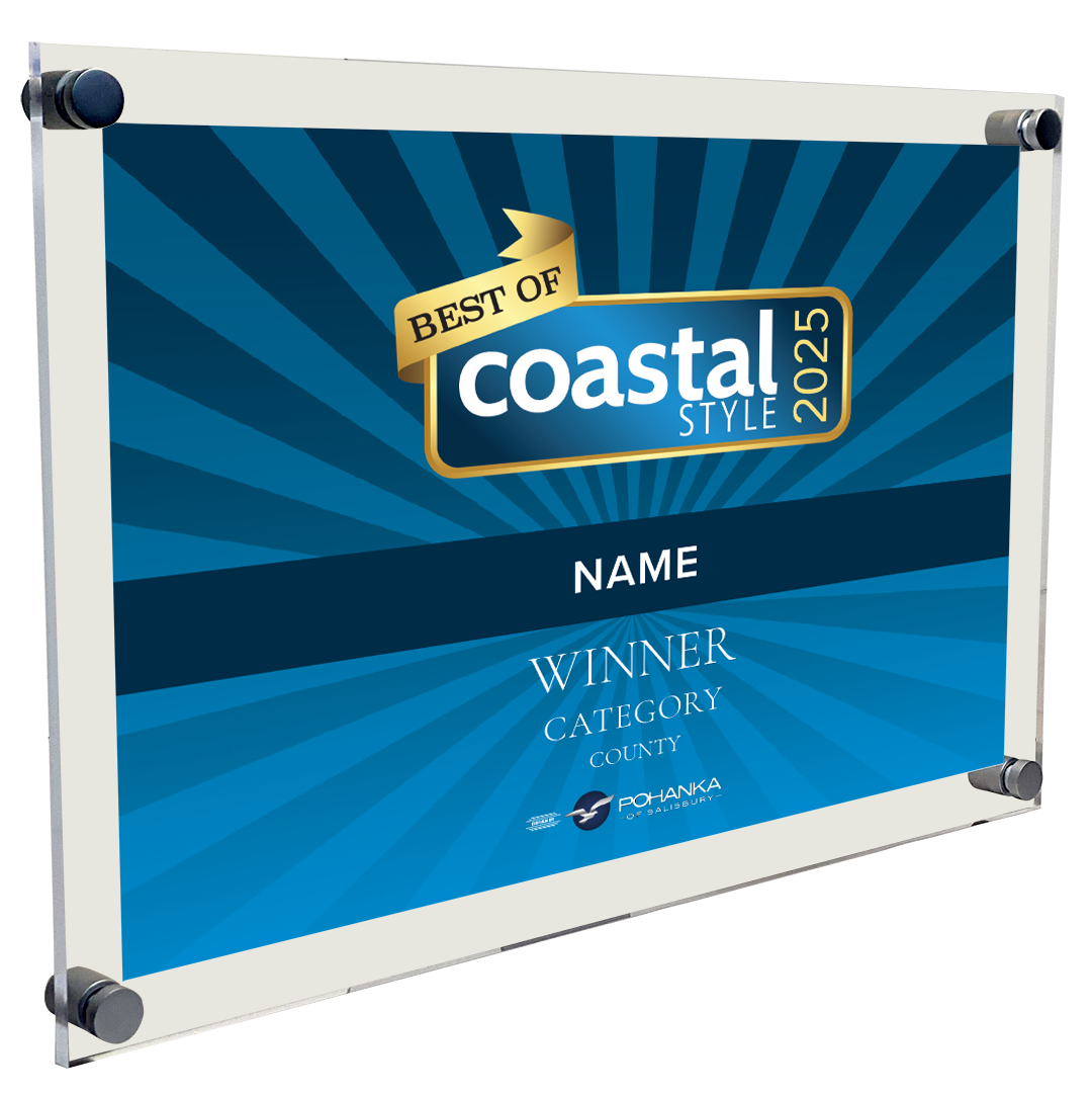 Best Of Coastal Style Award Acrylic Plaques