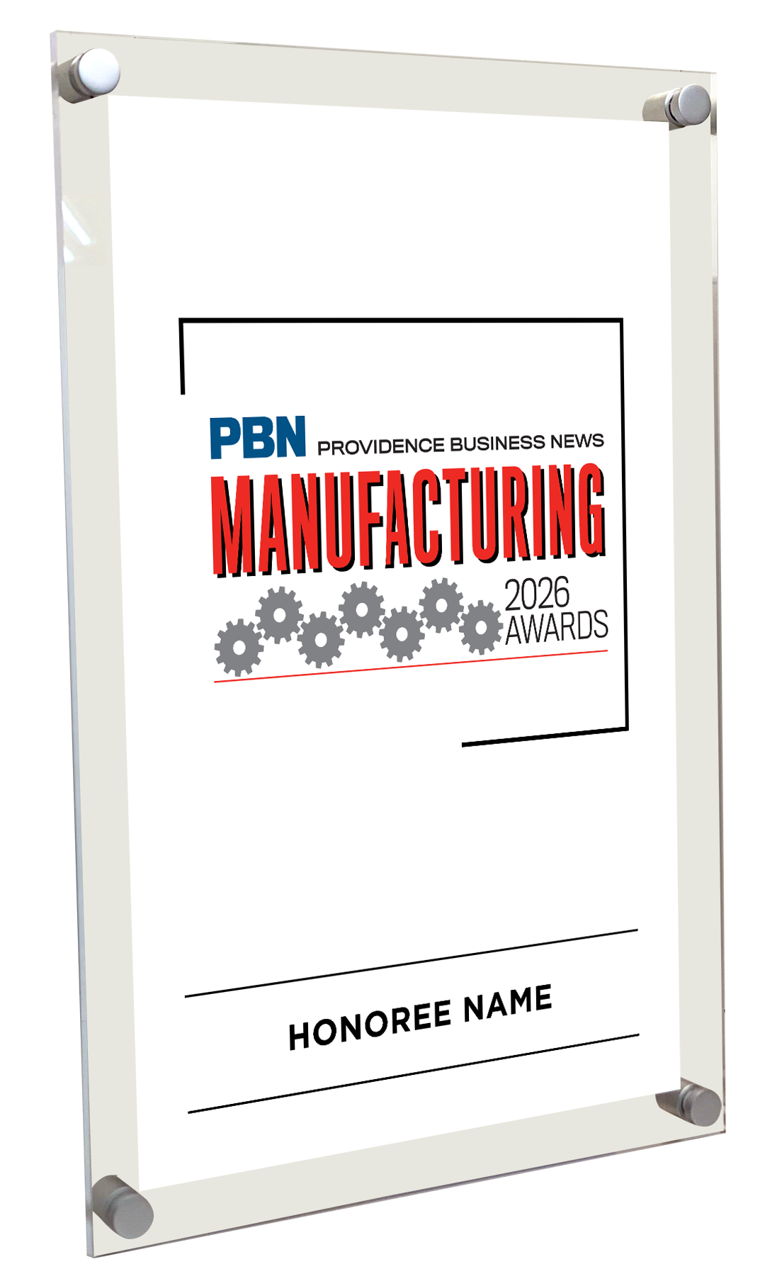 PBN Awards - Logo Only Version - Acrylic Standoff