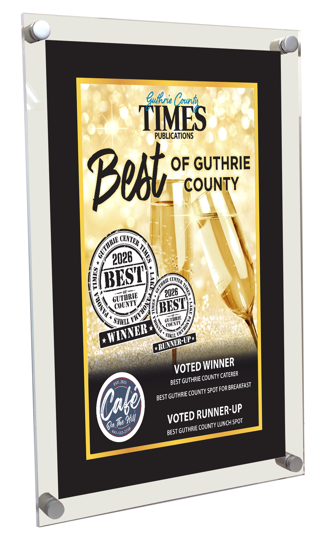 Guthrie Center Times - Best of Guthrie County - Acrylic Plaques