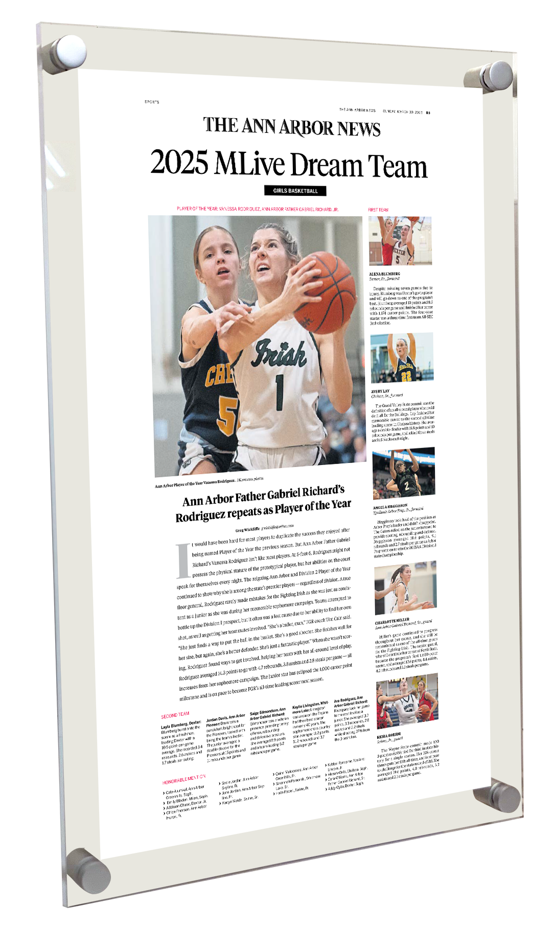 Dream Team - Acrylic Plaque