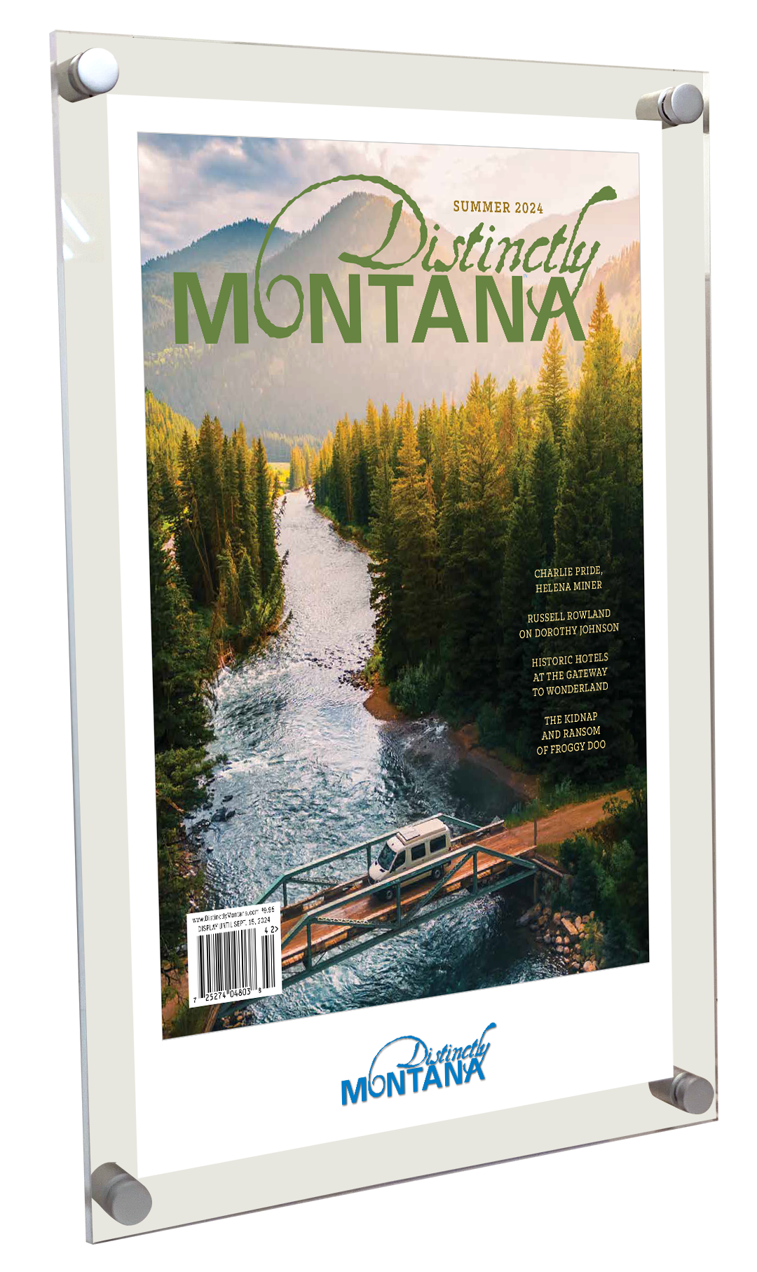 Distinctly Montana Cover & Article - Acrylic Plaques