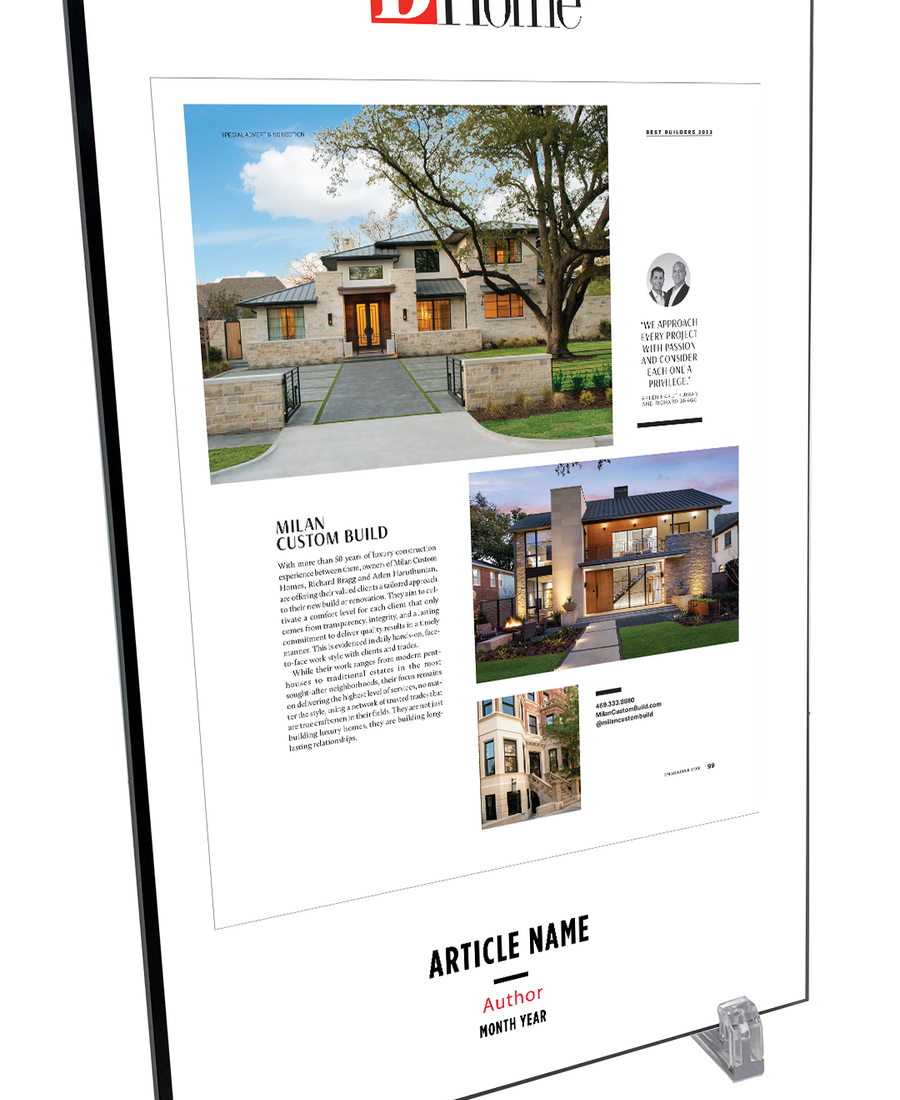 D Home Cover Plaques