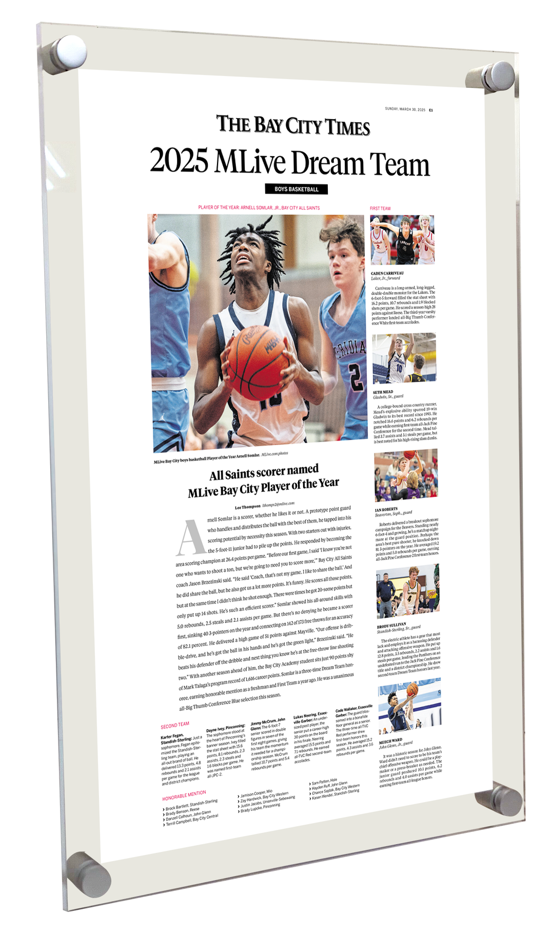 Dream Team - Acrylic Plaque